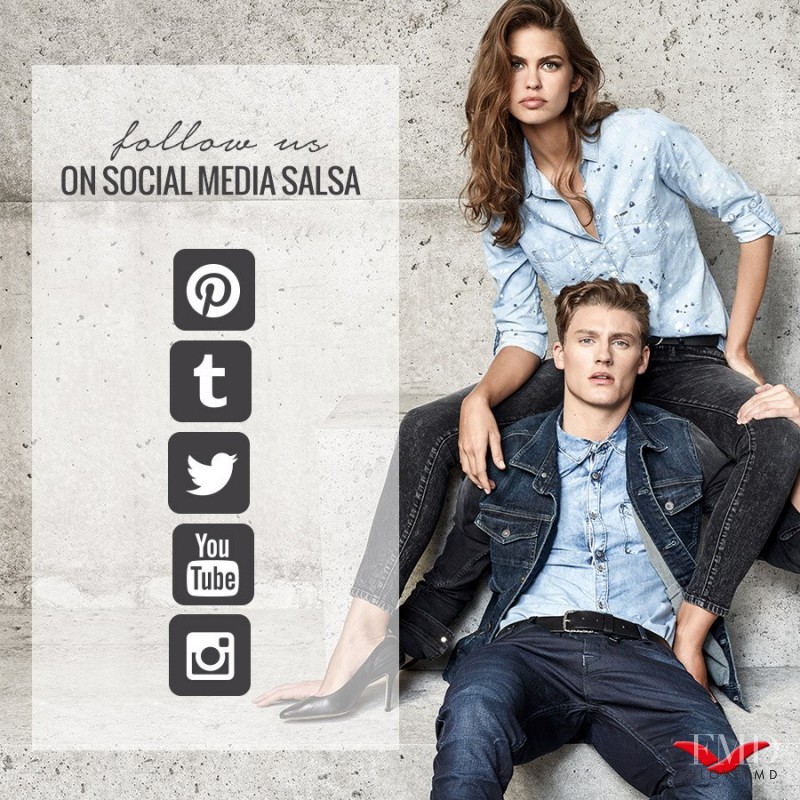 Sara Sampaio featured in  the Salsa lookbook for Autumn/Winter 2014