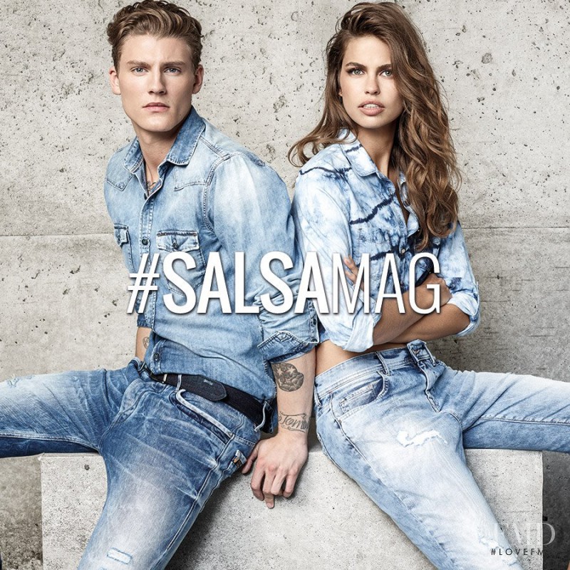 Sara Sampaio featured in  the Salsa lookbook for Autumn/Winter 2014