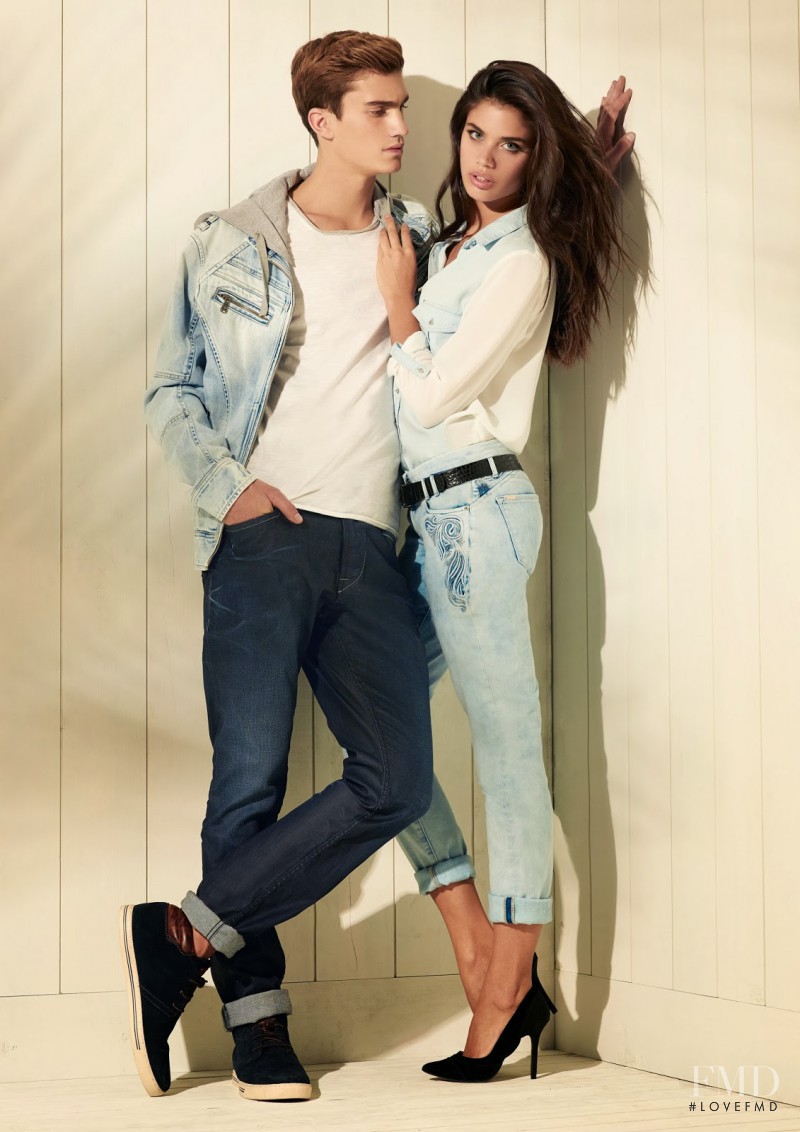 Sara Sampaio featured in  the Salsa lookbook for Spring/Summer 2014