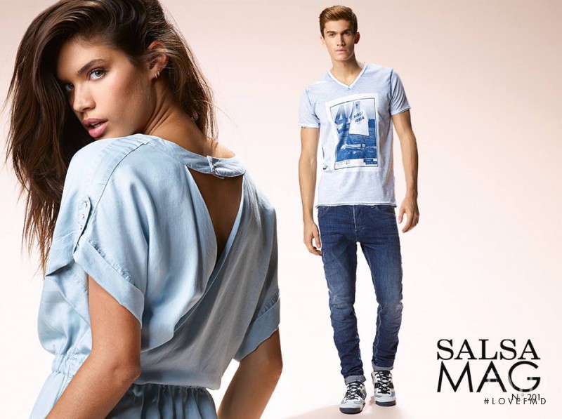 Sara Sampaio featured in  the Salsa lookbook for Spring/Summer 2014