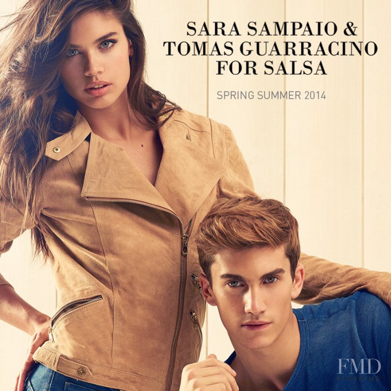 Sara Sampaio featured in  the Salsa lookbook for Spring/Summer 2014