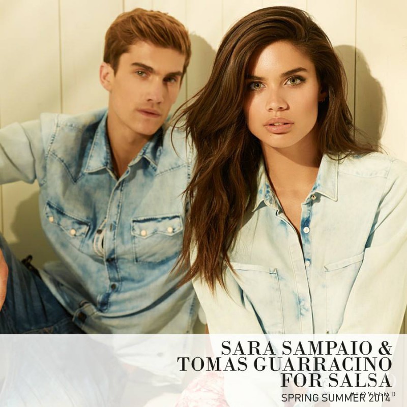 Sara Sampaio featured in  the Salsa lookbook for Spring/Summer 2014