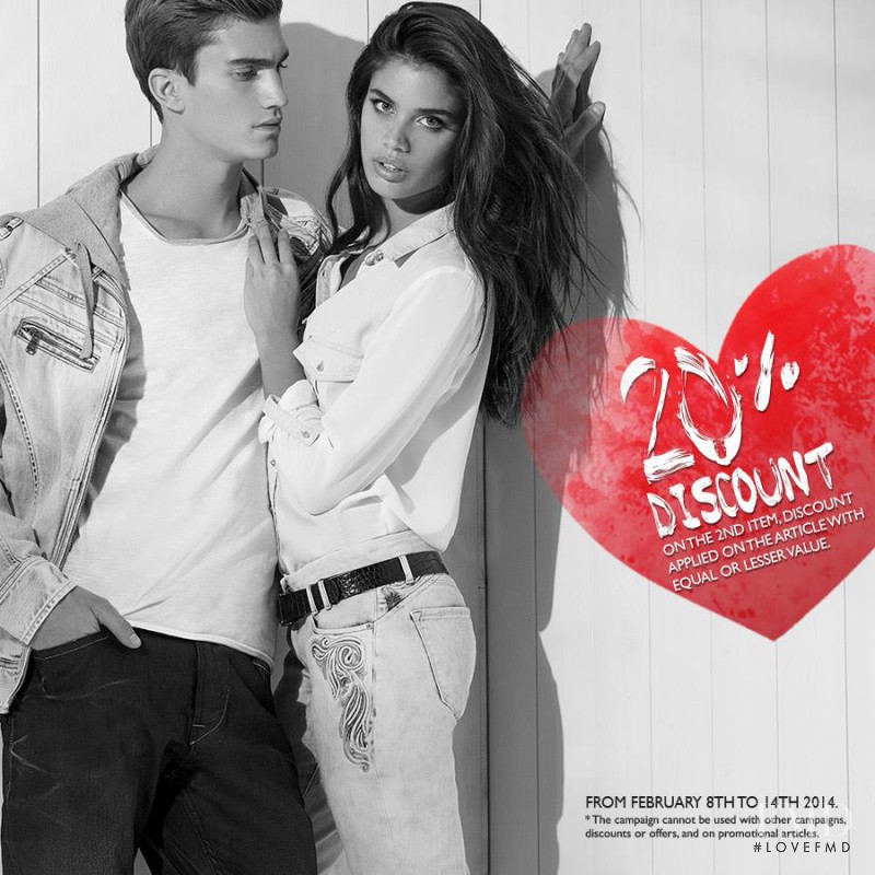 Sara Sampaio featured in  the Salsa lookbook for Spring/Summer 2014