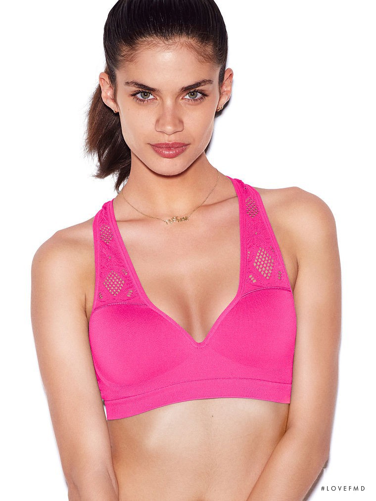 Sara Sampaio featured in  the Victoria\'s Secret PINK catalogue for Spring/Summer 2014