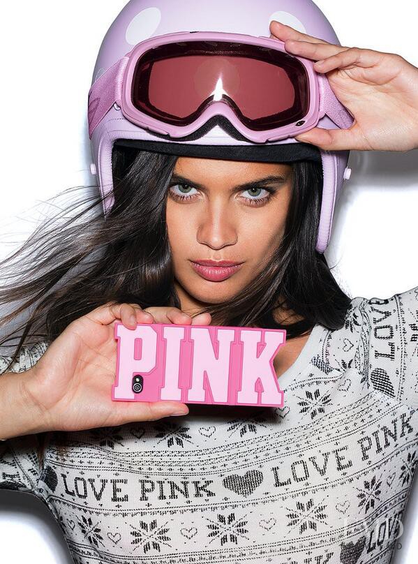 Sara Sampaio featured in  the Victoria\'s Secret PINK catalogue for Autumn/Winter 2013