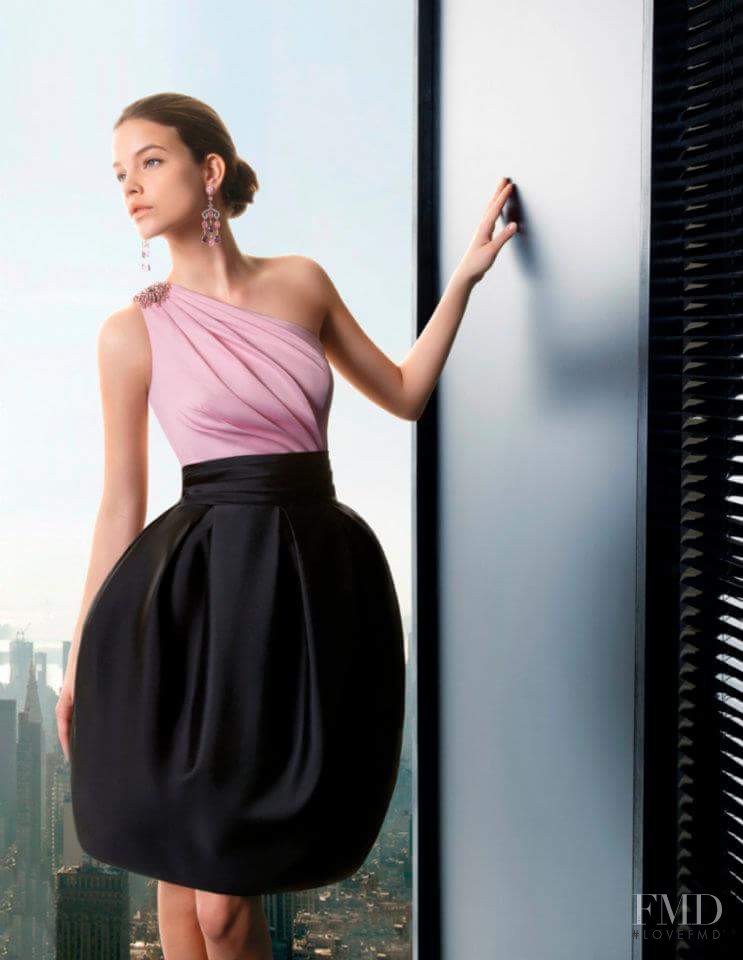 Barbara Palvin featured in  the Rosa Clara Cocktail Collection lookbook for Spring/Summer 2013