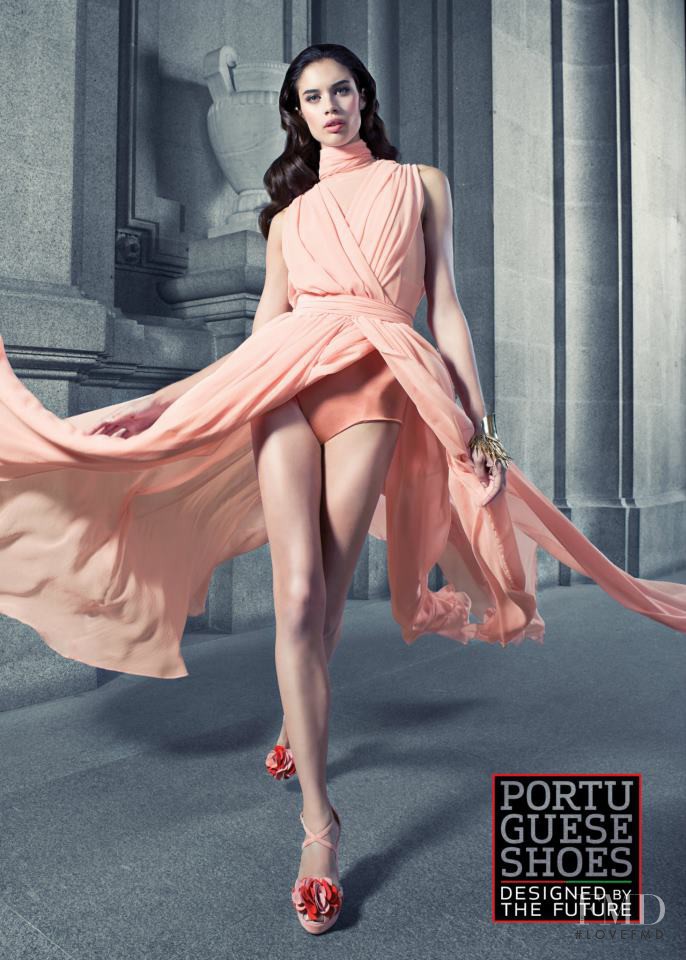 Sara Sampaio featured in  the Portuguese Shoes advertisement for Spring/Summer 2012