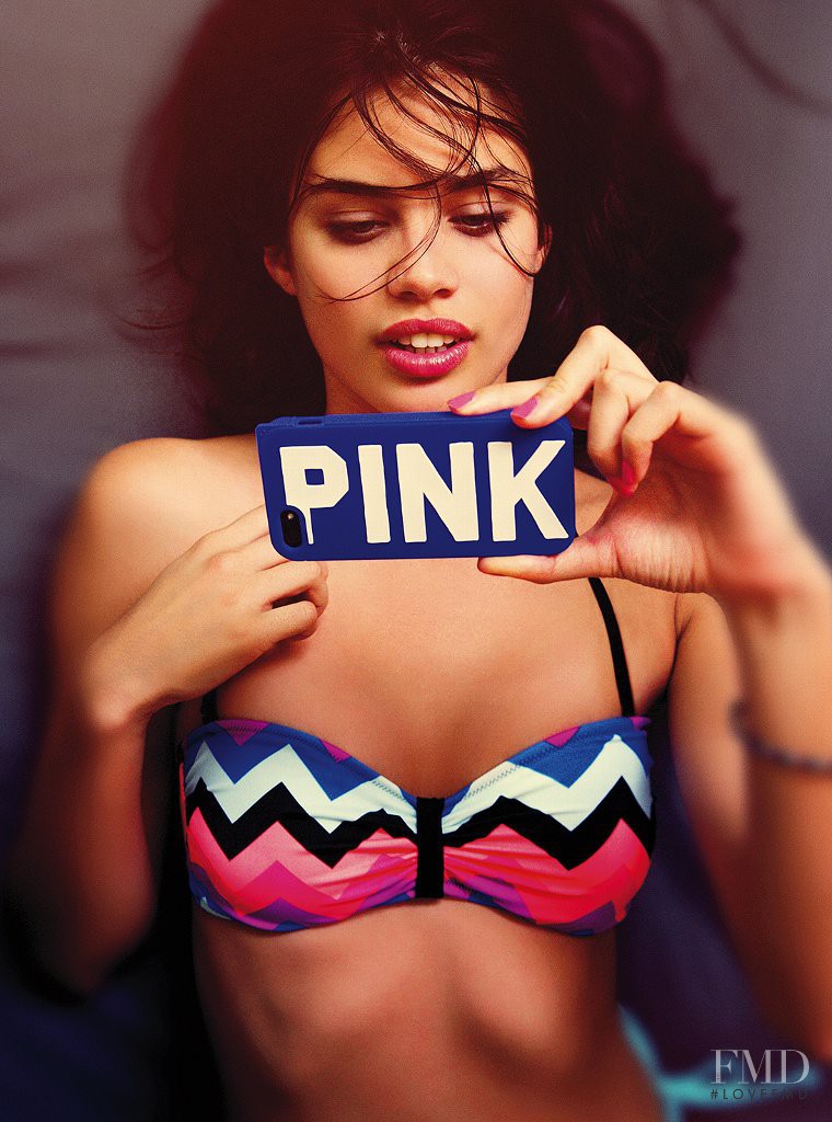 Sara Sampaio featured in  the Victoria\'s Secret PINK catalogue for Spring/Summer 2013