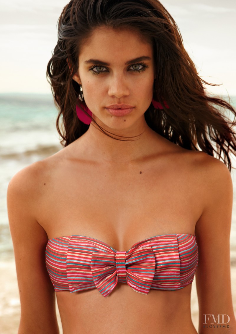 Sara Sampaio featured in  the Calzedonia advertisement for Spring/Summer 2012