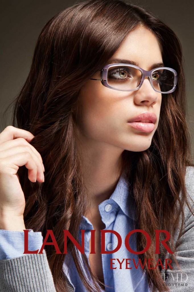 Sara Sampaio featured in  the Lanidor_ Eyewear advertisement for Autumn/Winter 2012