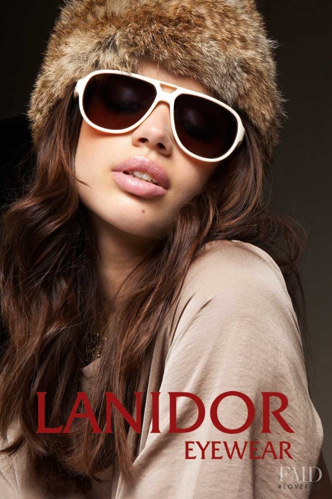 Sara Sampaio featured in  the Lanidor_ Eyewear advertisement for Autumn/Winter 2012