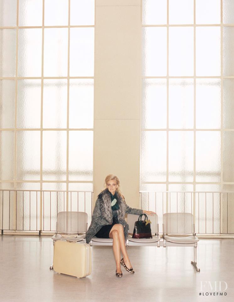 Caroline Trentini featured in  the PAULE KA advertisement for Autumn/Winter 2012