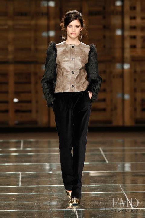 Sara Sampaio featured in  the Miguel Vieira fashion show for Autumn/Winter 2012