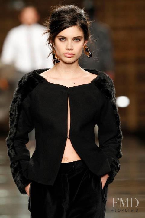 Sara Sampaio featured in  the Miguel Vieira fashion show for Autumn/Winter 2012