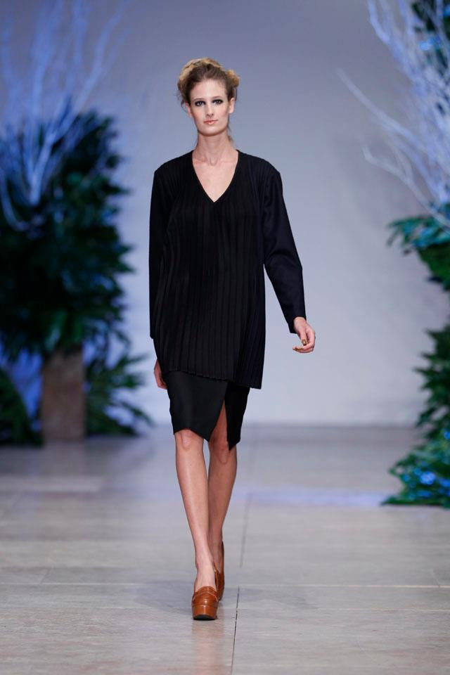 Patricia Muller featured in  the Ricardo Preto MEAM fashion show for Autumn/Winter 2012