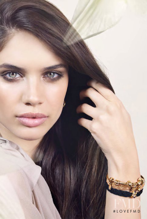 Sara Sampaio featured in  the Pandora lookbook for Spring/Summer 2011