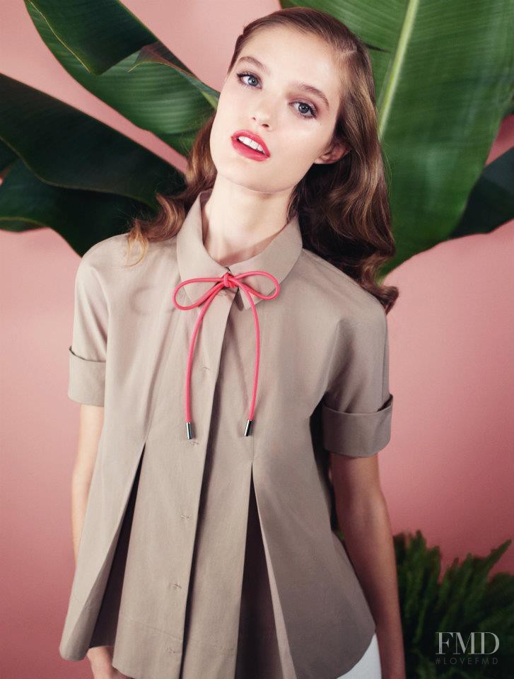 Katie Fogarty featured in  the PAULE KA catalogue for Spring/Summer 2012