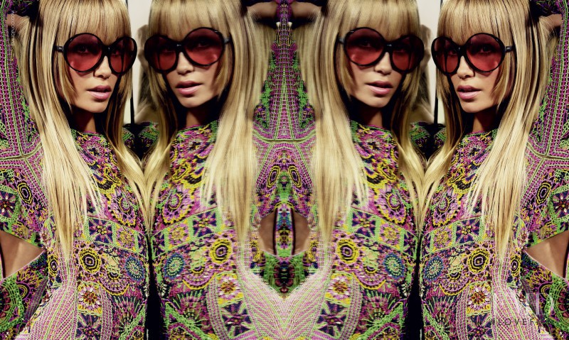 Natasha Poly featured in  the Pucci advertisement for Spring/Summer 2015