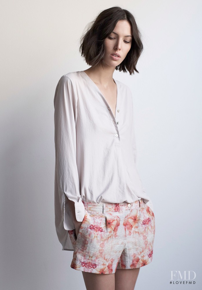 Ruby Aldridge featured in  the Graham & Spencer fashion show for Autumn/Winter 2013