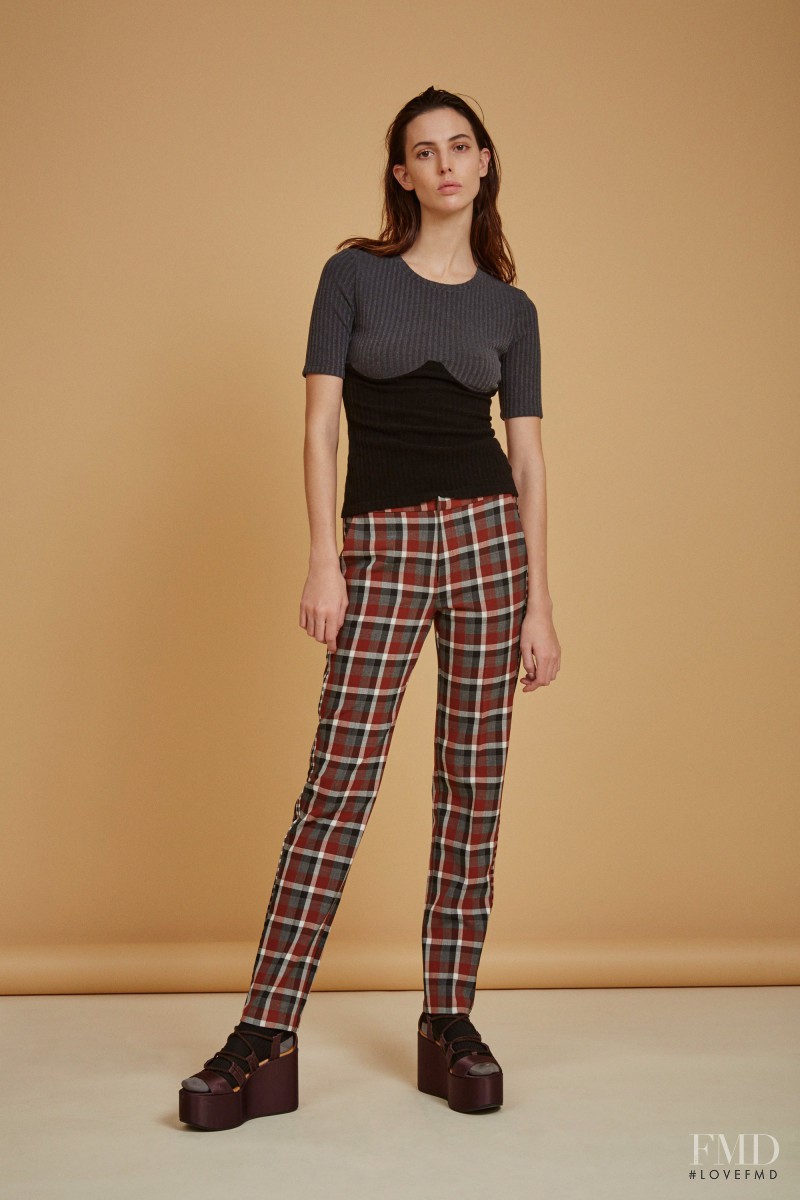 Ruby Aldridge featured in  the Clover Canyon lookbook for Pre-Fall 2016