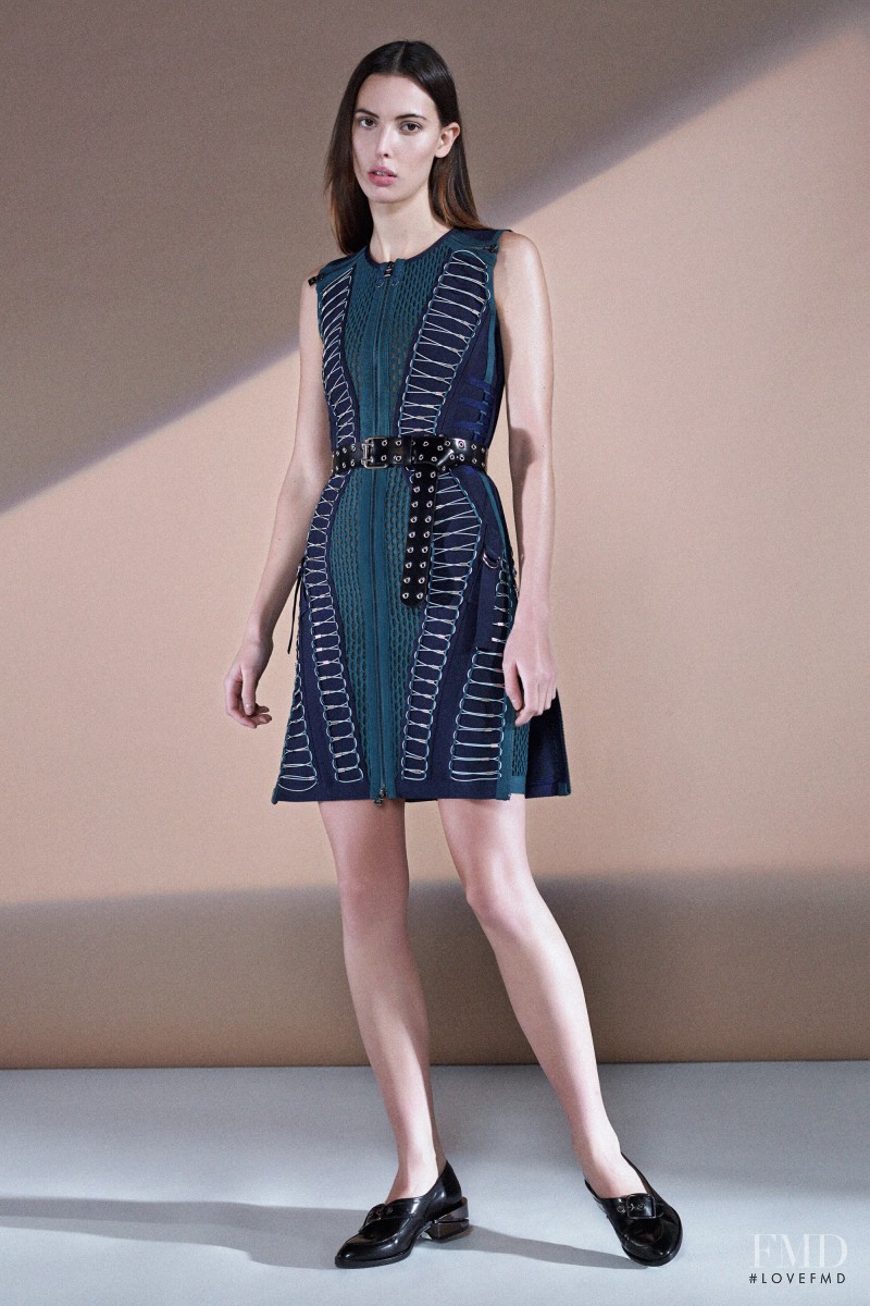 Ruby Aldridge featured in  the Herve Leger lookbook for Pre-Fall 2016