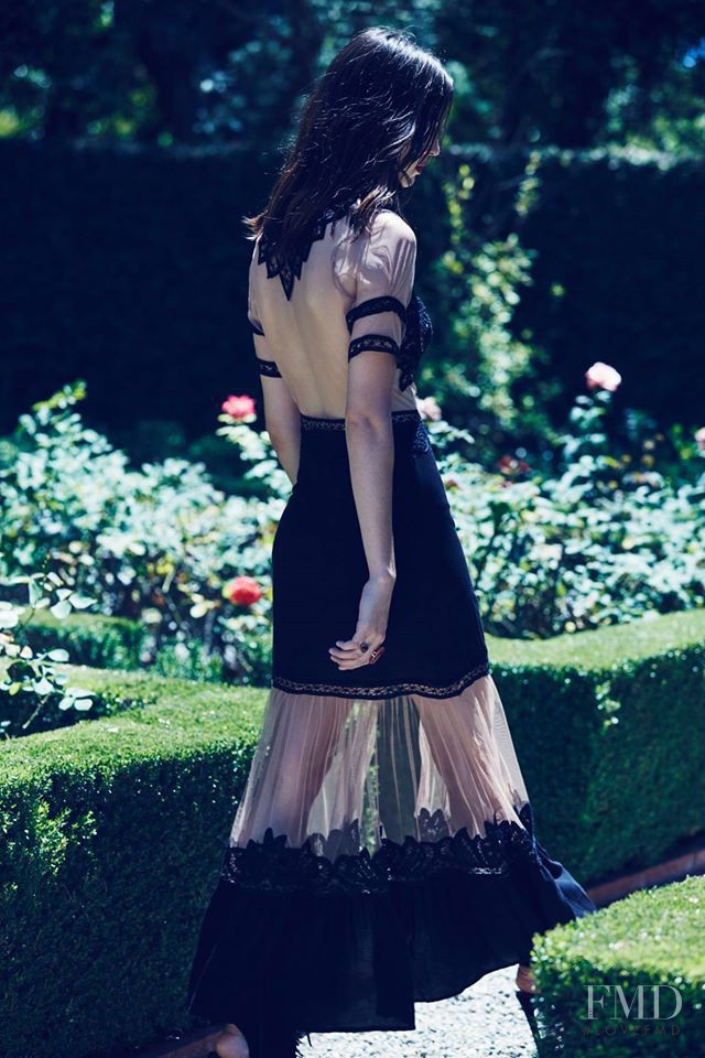 Ruby Aldridge featured in  the For Love & Lemons Amore Mia lookbook for Spring 2016