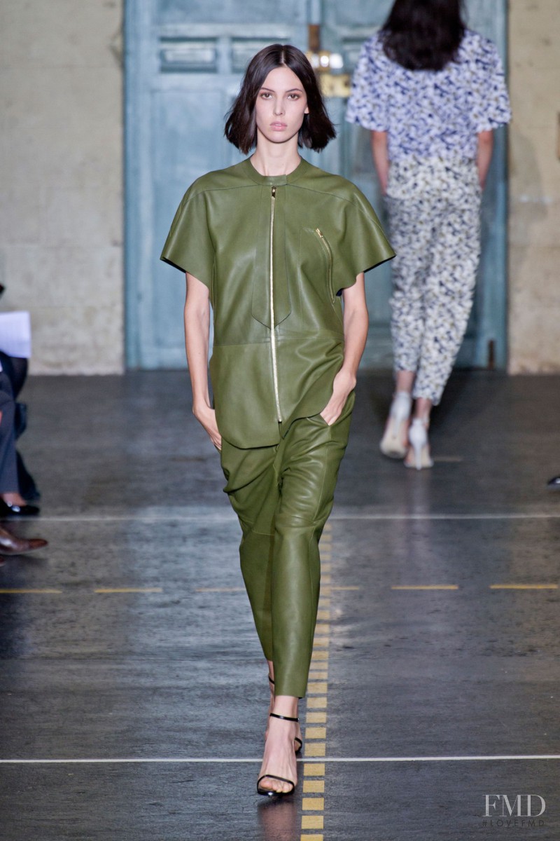 Ruby Aldridge featured in  the Felipe Oliveira Baptista fashion show for Spring/Summer 2013