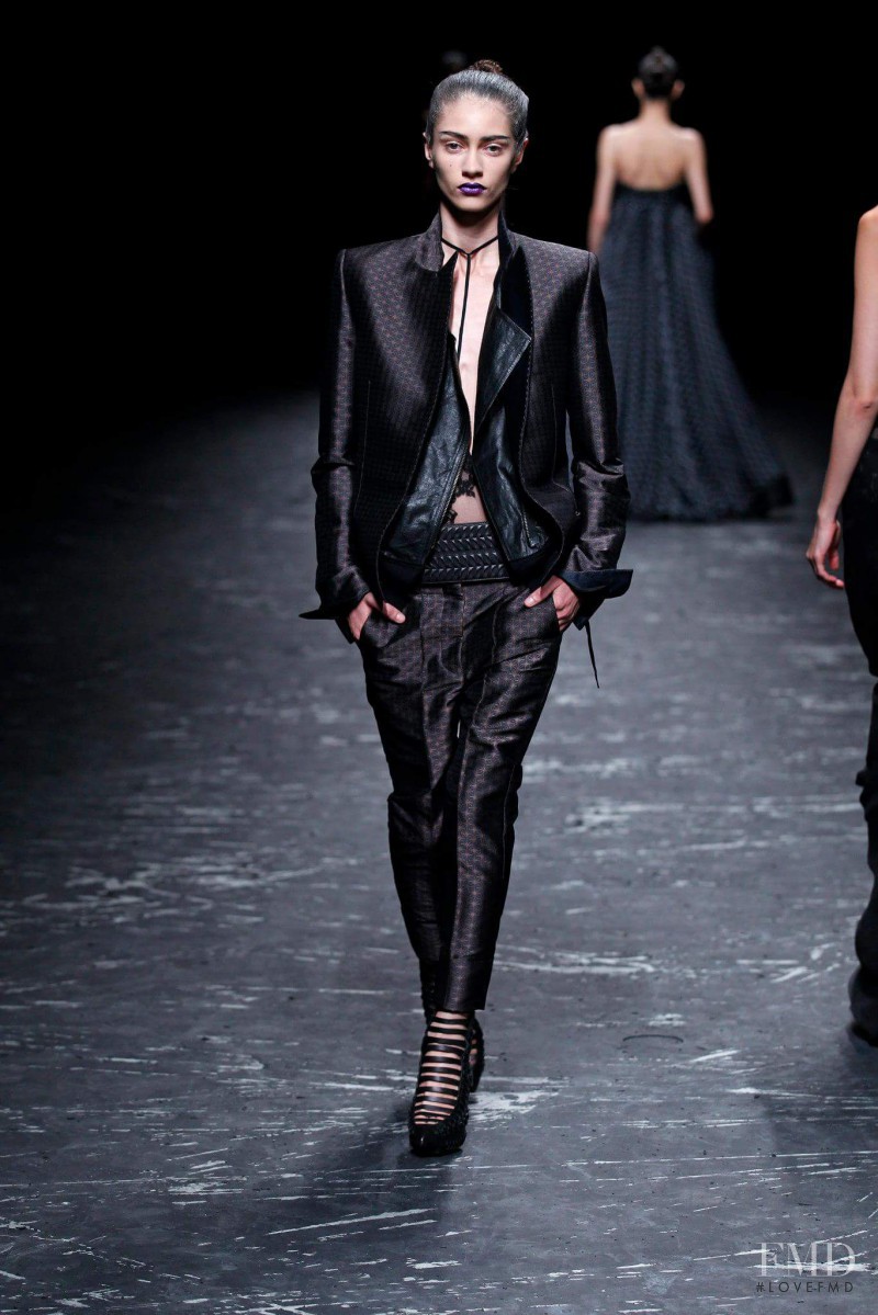 Haider Ackermann fashion show for Spring/Summer 2013