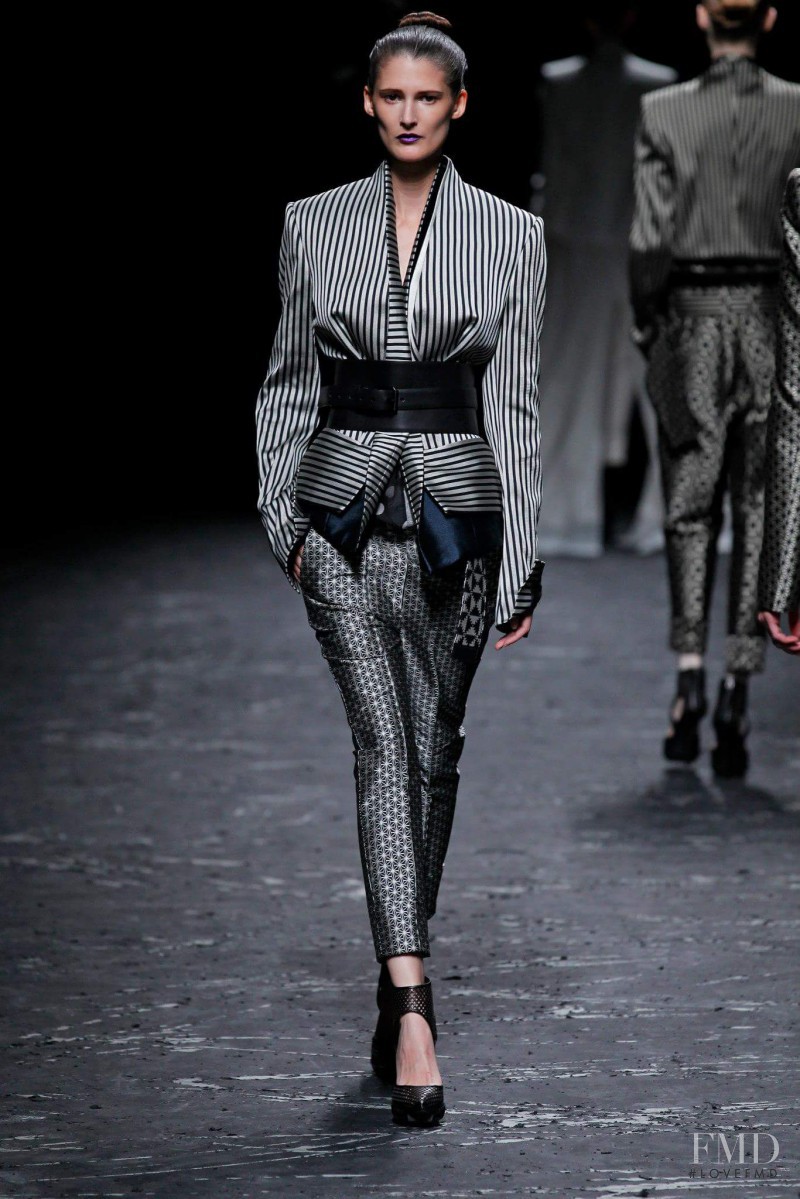 Haider Ackermann fashion show for Spring/Summer 2013