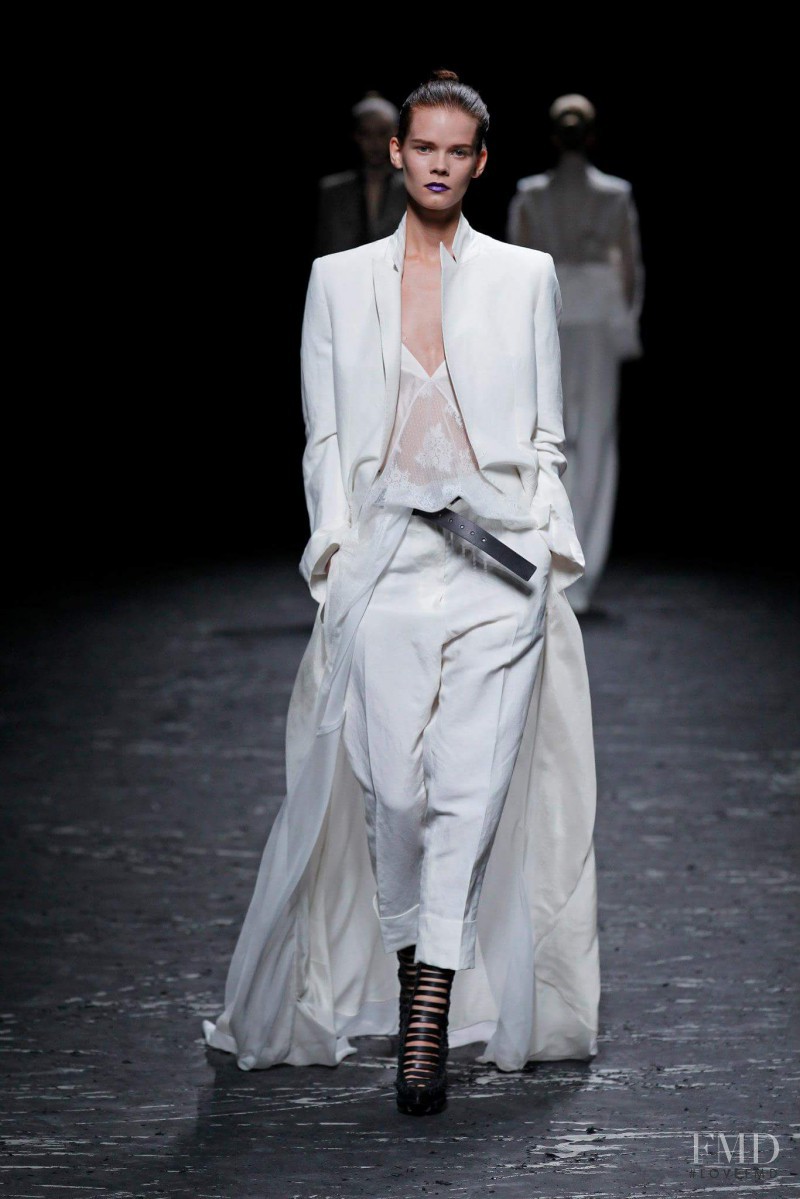 Haider Ackermann fashion show for Spring/Summer 2013