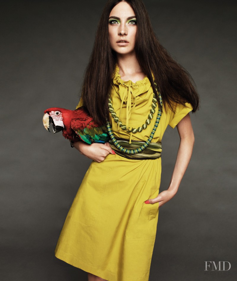 Jacquelyn Jablonski featured in  the Weekend Max Mara advertisement for Spring/Summer 2011