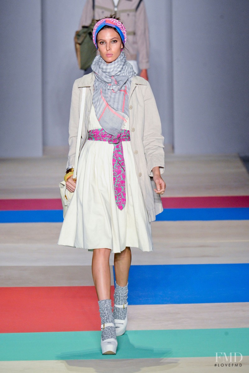 Ruby Aldridge featured in  the Marc by Marc Jacobs fashion show for Spring/Summer 2013