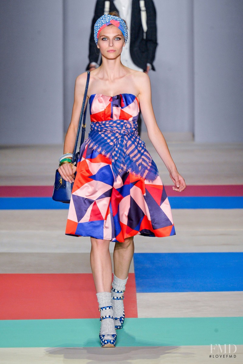 Karlina Caune featured in  the Marc by Marc Jacobs fashion show for Spring/Summer 2013