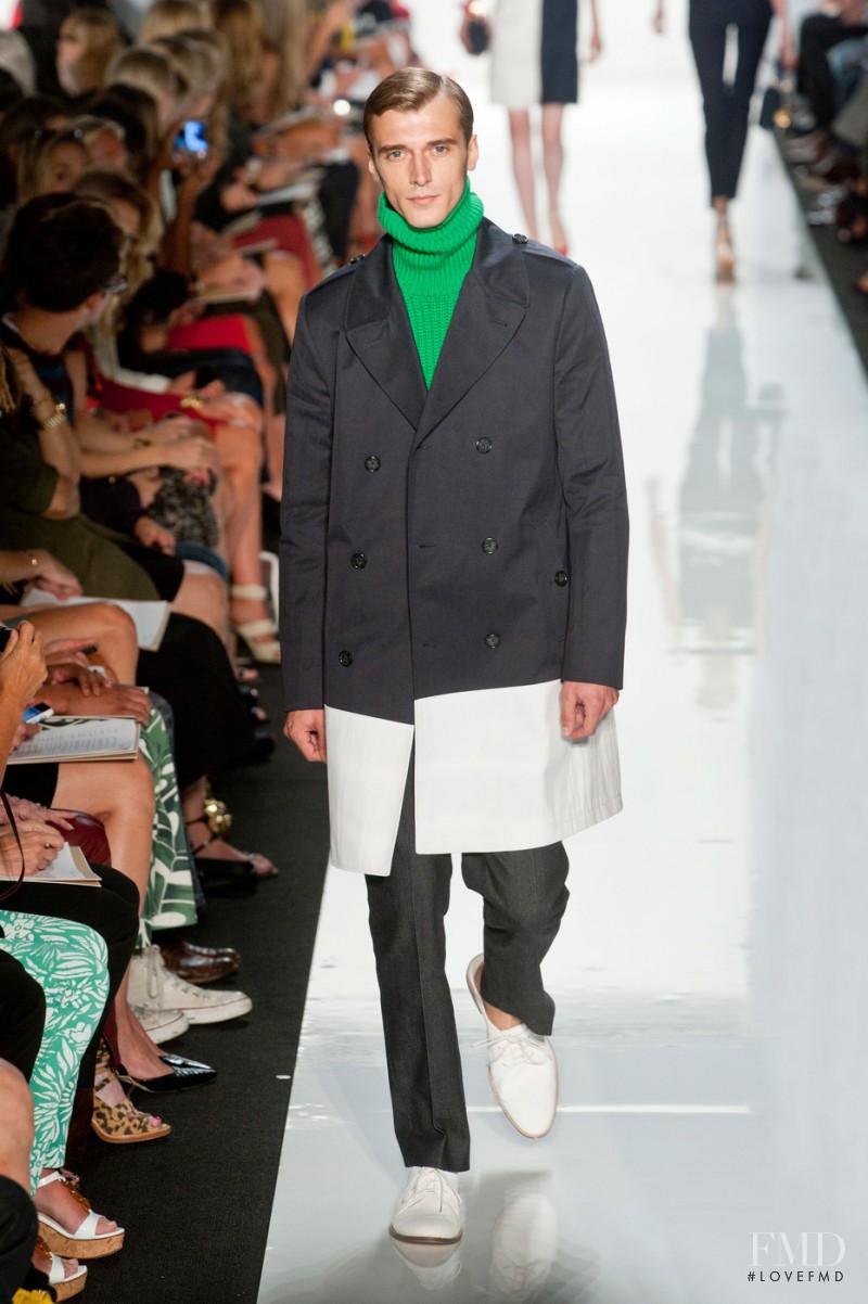 Clement Chabernaud featured in  the Michael Kors Collection fashion show for Spring/Summer 2013