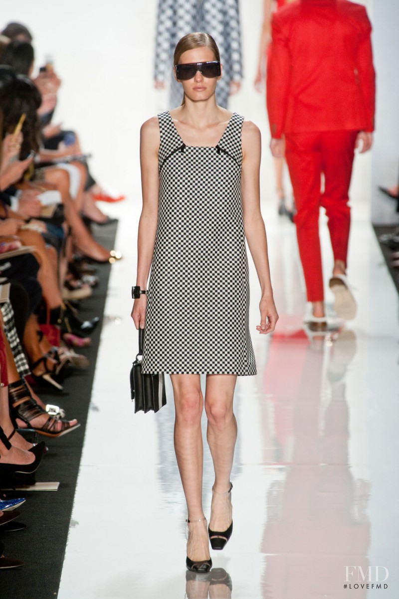 Marique Schimmel featured in  the Michael Kors Collection fashion show for Spring/Summer 2013