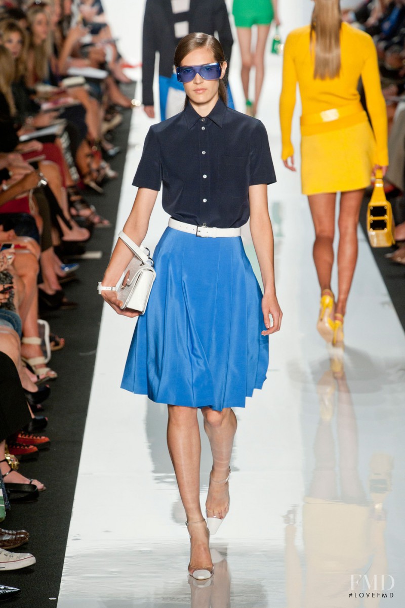 Othilia Simon featured in  the Michael Kors Collection fashion show for Spring/Summer 2013