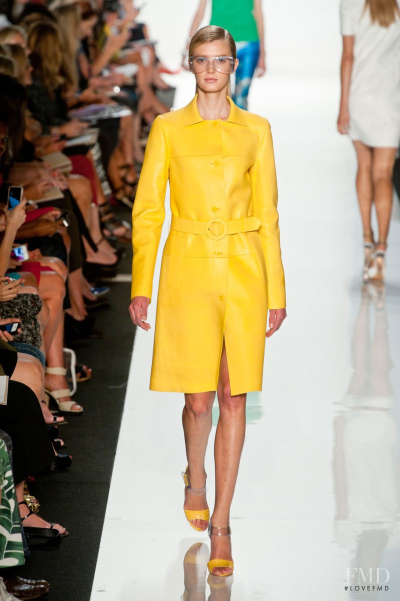 Sigrid Agren featured in  the Michael Kors Collection fashion show for Spring/Summer 2013
