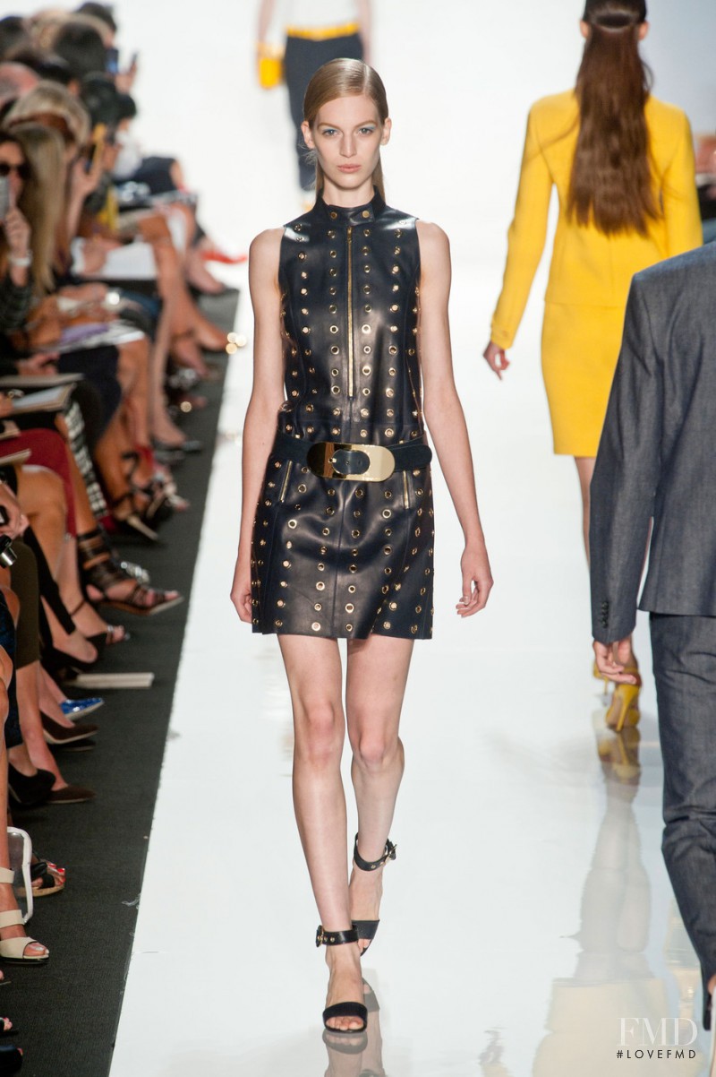 Vanessa Axente featured in  the Michael Kors Collection fashion show for Spring/Summer 2013