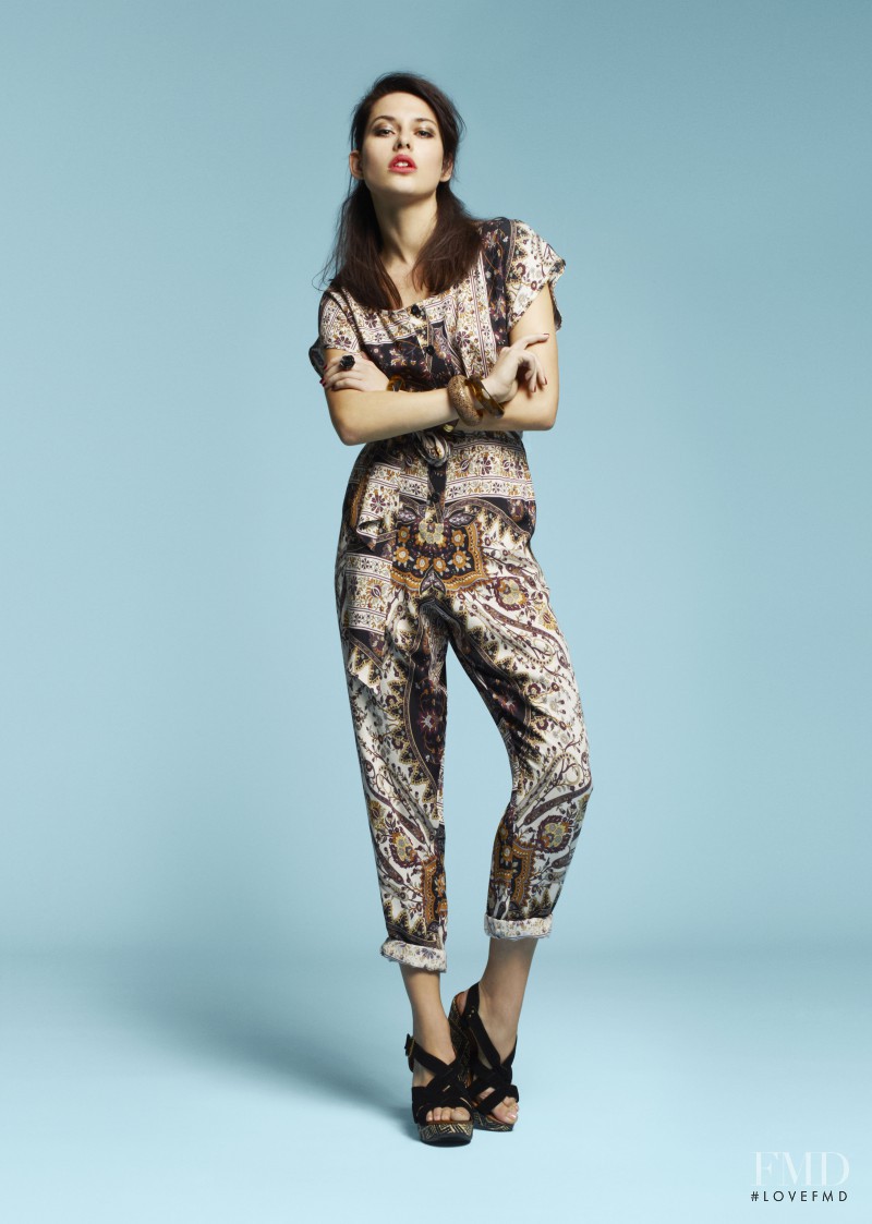 Lana Zakocela featured in  the Monsoon lookbook for Summer 2011