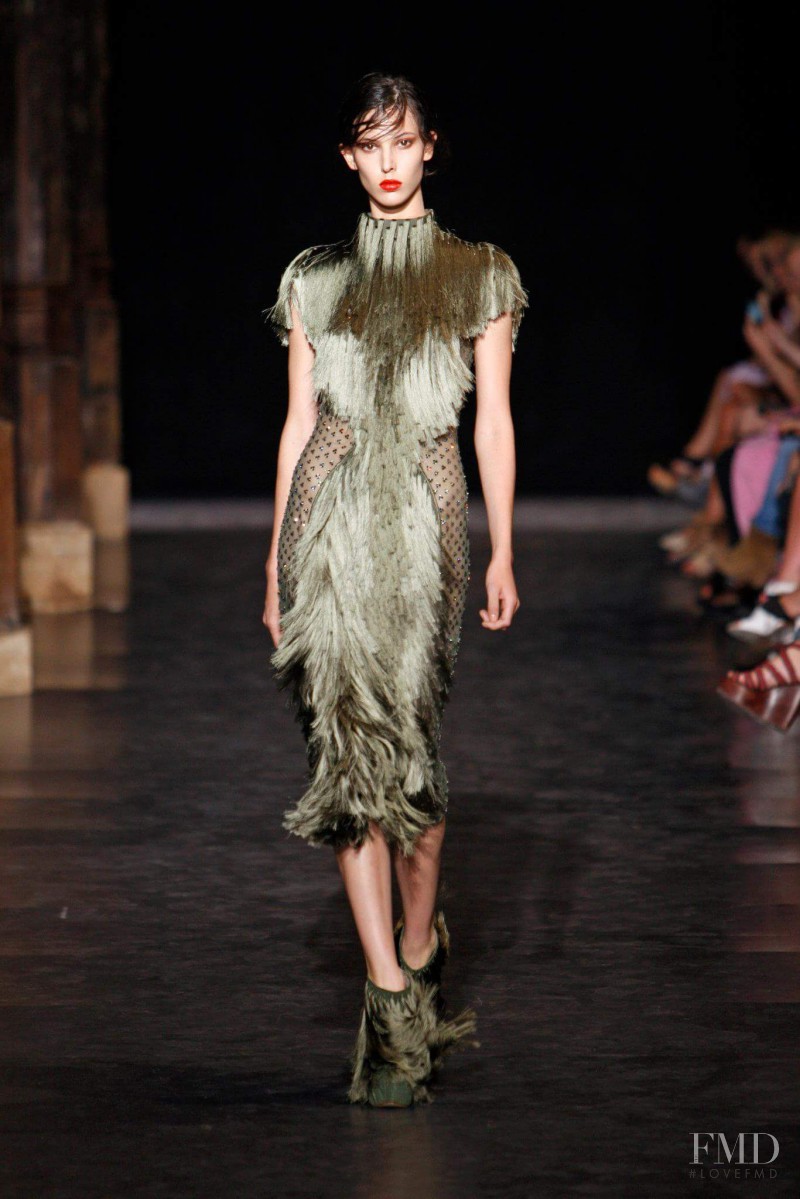 Ruby Aldridge featured in  the Basil Soda fashion show for Autumn/Winter 2012