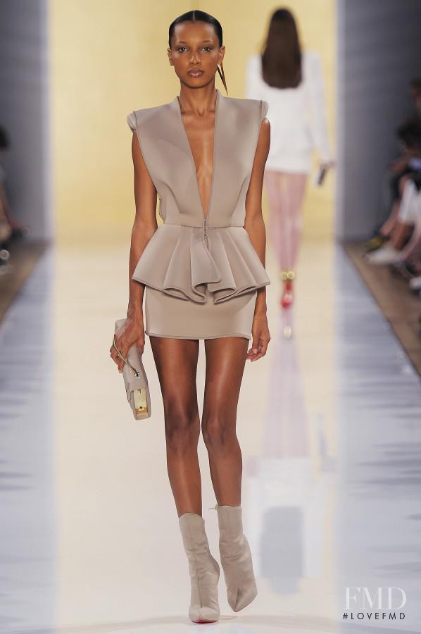 Jasmine Tookes featured in  the Alexandre Vauthier fashion show for Autumn/Winter 2012