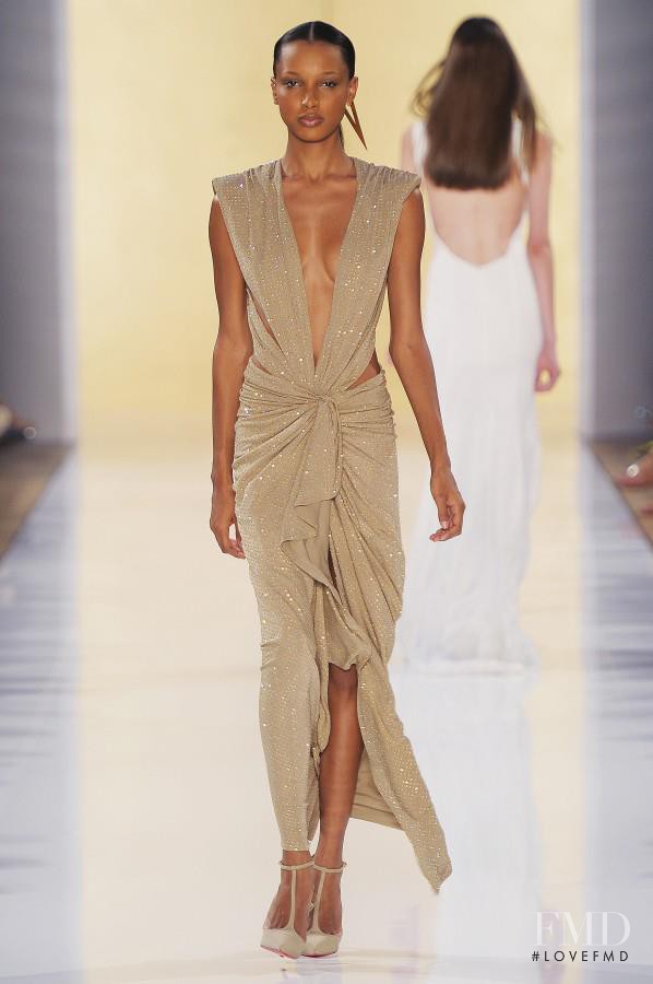 Jasmine Tookes featured in  the Alexandre Vauthier fashion show for Autumn/Winter 2012