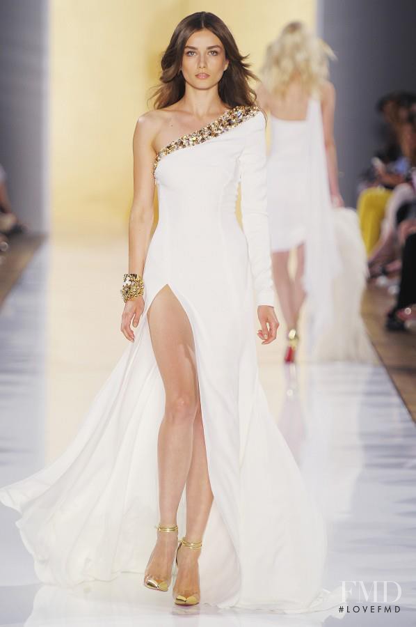 Andreea Diaconu featured in  the Alexandre Vauthier fashion show for Autumn/Winter 2012