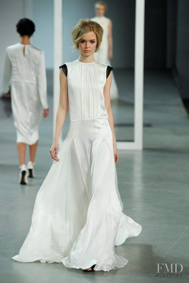 Josephine Skriver featured in  the Derek Lam fashion show for Autumn/Winter 2012