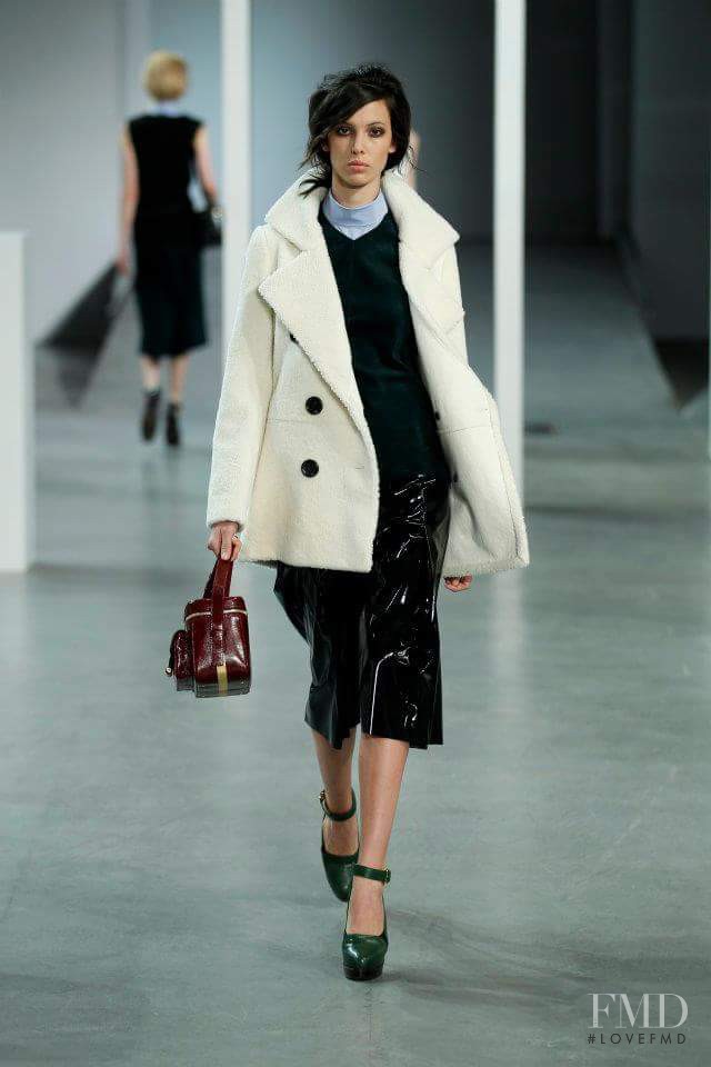 Ruby Aldridge featured in  the Derek Lam fashion show for Autumn/Winter 2012