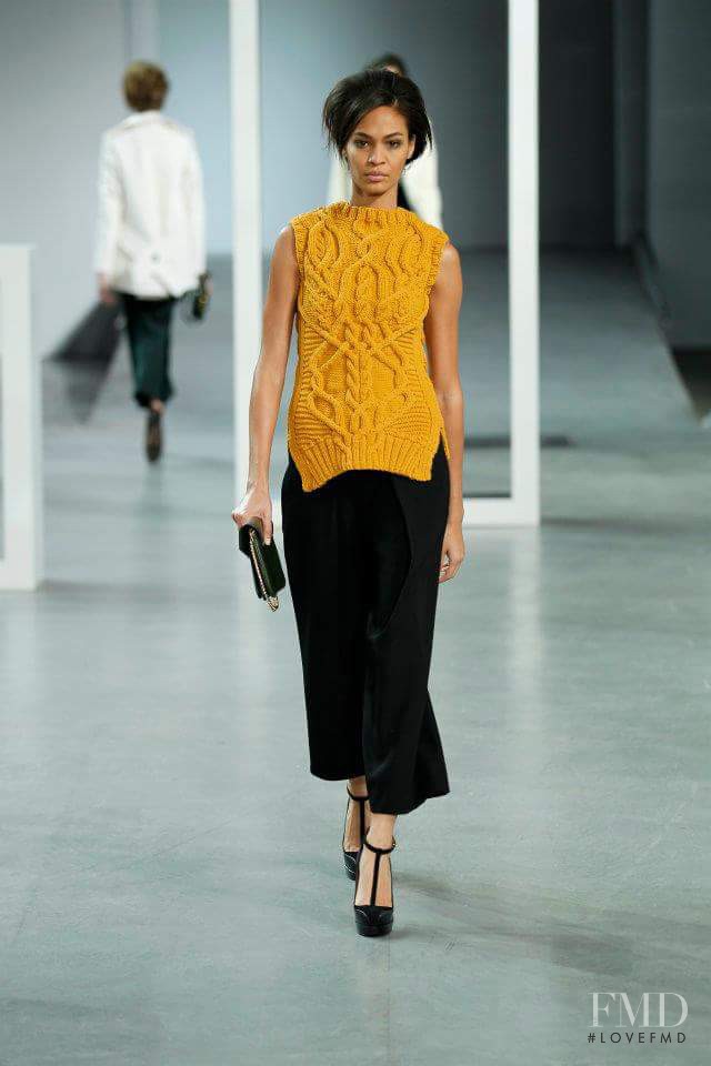 Joan Smalls featured in  the Derek Lam fashion show for Autumn/Winter 2012