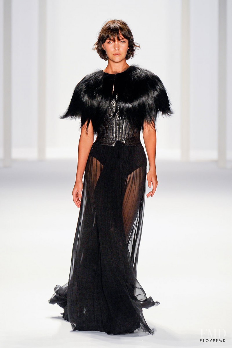 Arizona Muse featured in  the J Mendel fashion show for Autumn/Winter 2012