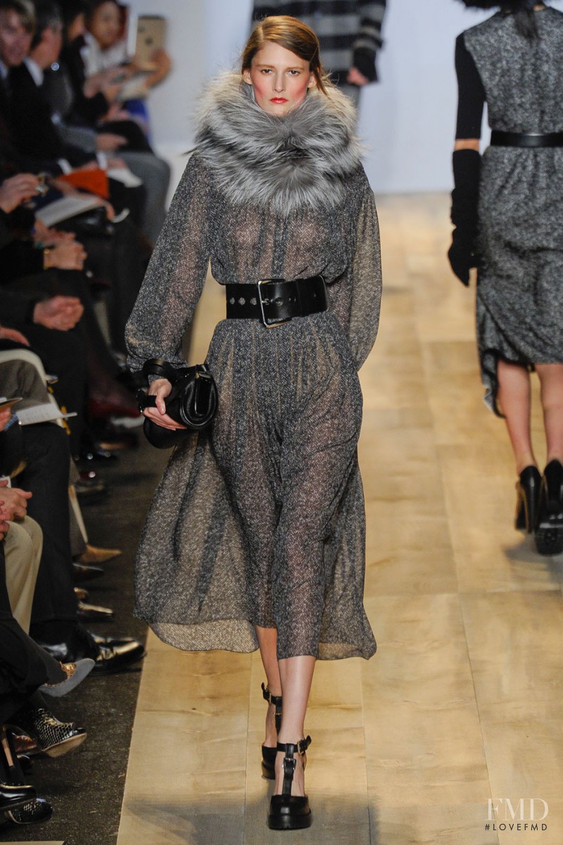 Marie Piovesan featured in  the Michael Kors Collection fashion show for Autumn/Winter 2012