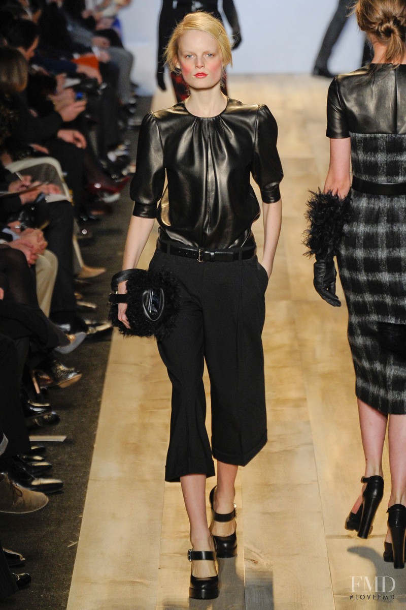 Hanne Gaby Odiele featured in  the Michael Kors Collection fashion show for Autumn/Winter 2012