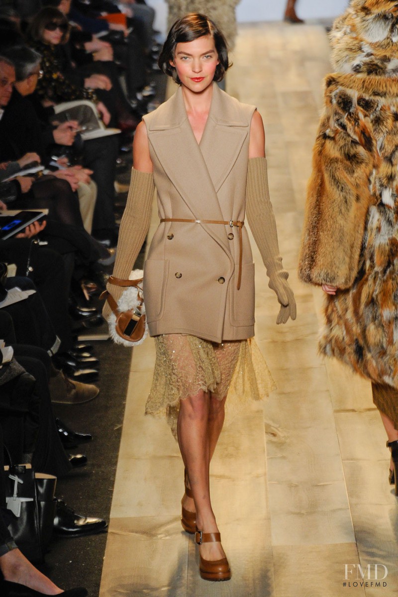 Arizona Muse featured in  the Michael Kors Collection fashion show for Autumn/Winter 2012